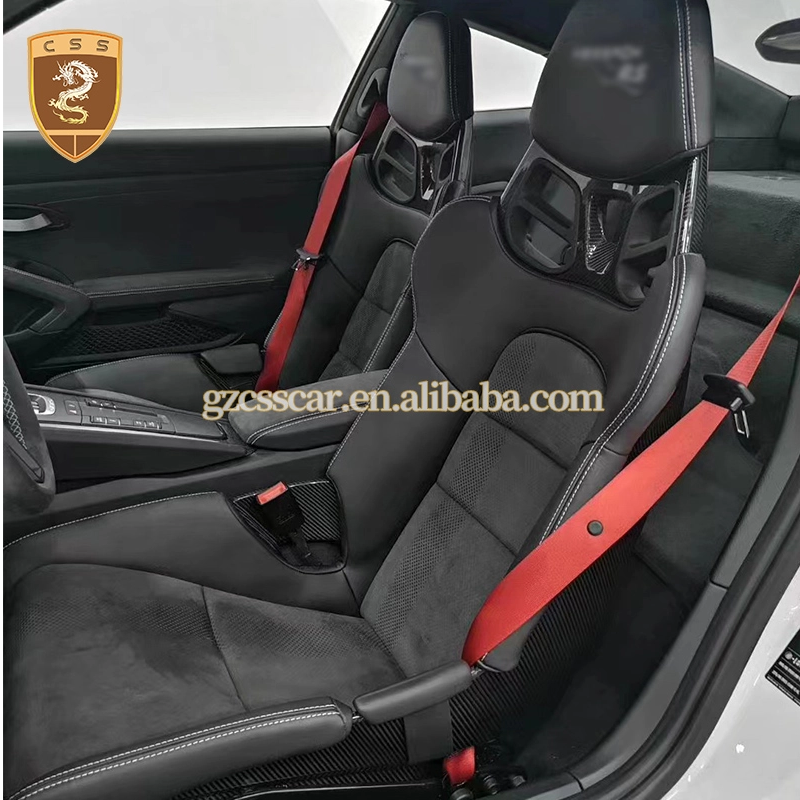 Porsche 718 911 GT3RS Dry Carbon Fiber Buckrt Seat