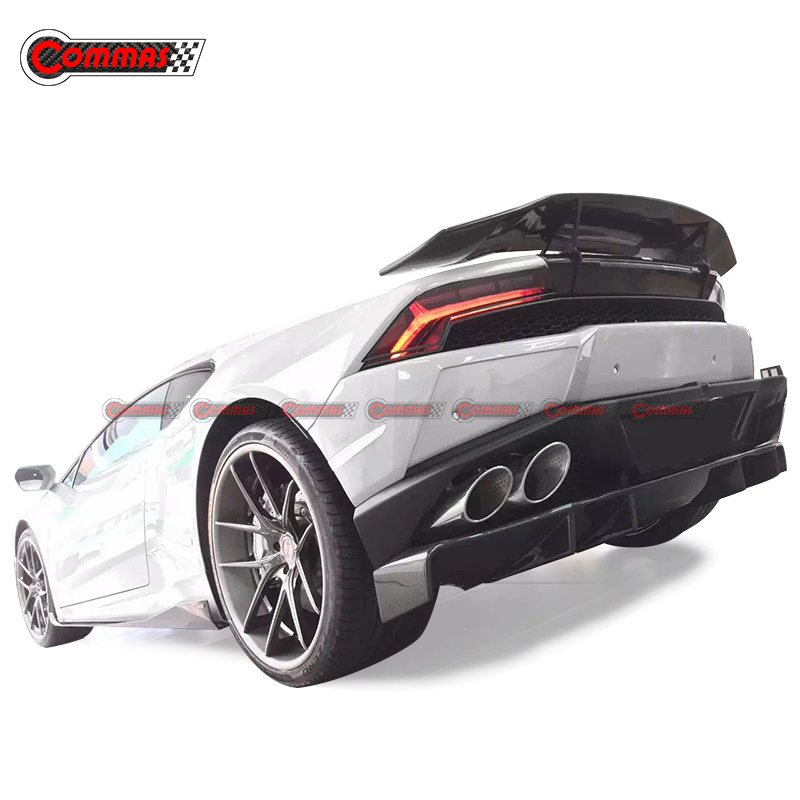 DMC Style Carbon Fiber Side Skirts Body Kit For Lambroghini Huracan