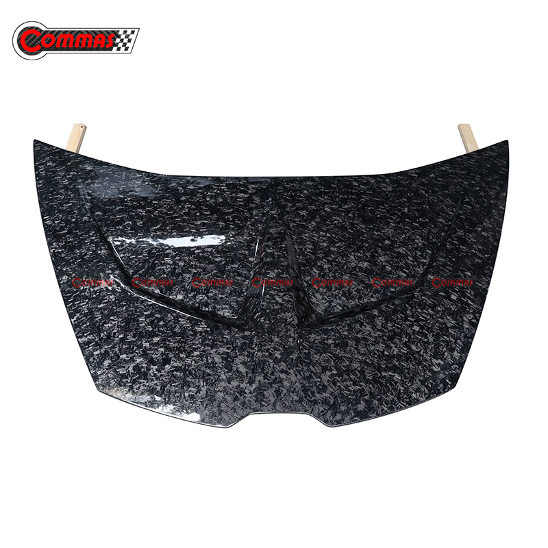 1016 Style Carbon Fiber Car Front Engine Hood Cover for Lamborghini Huracan Lp610 Lp580