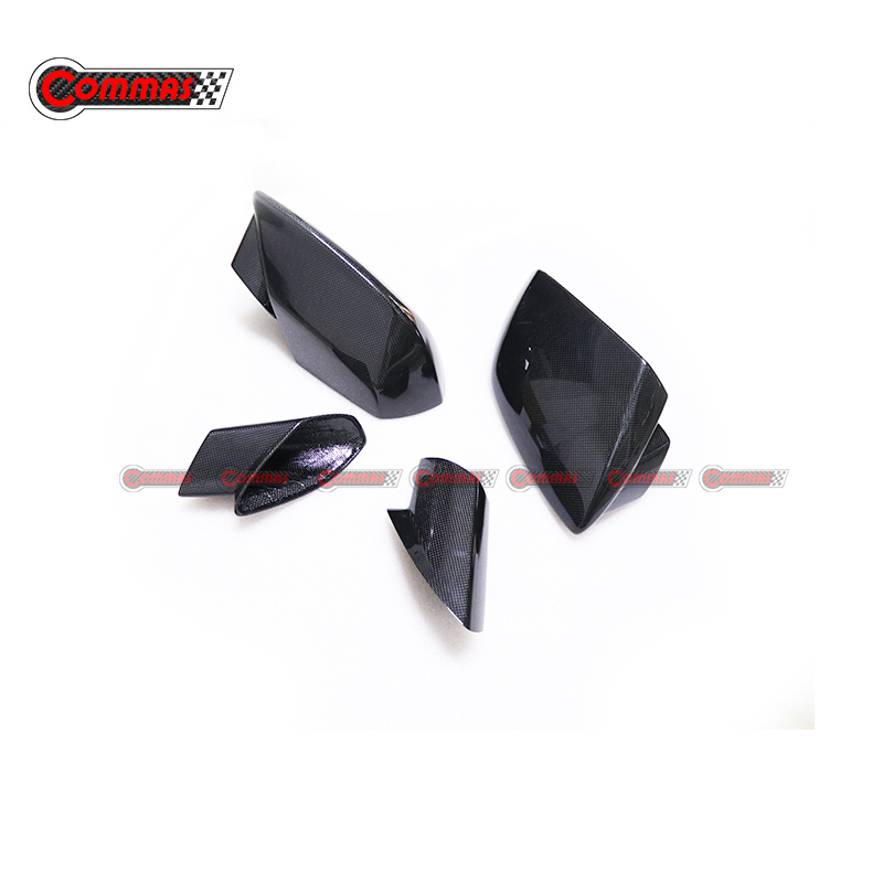 LP610 Dry Carbon Fiber Mirror Cover