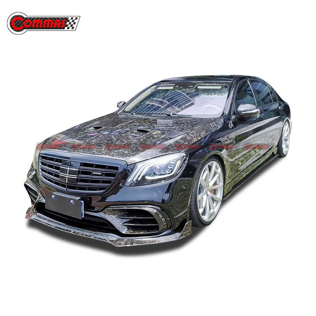 Mercedes Benz S Class W222 S63 Mansory Style Carbon Fiber Bodykit