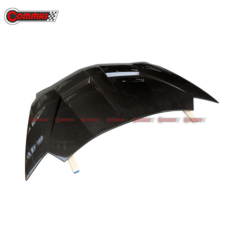 1016 Style Carbon Fiber Engine Hood Cover for Lamborghini Aventador Lp700