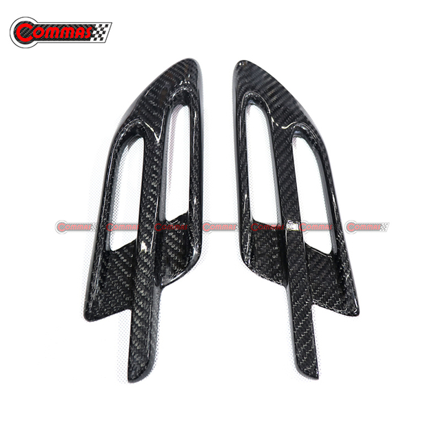 Carbon Fiber Side Air Vent Fender Trims For Bentley Bentayga W12 Limited Edition