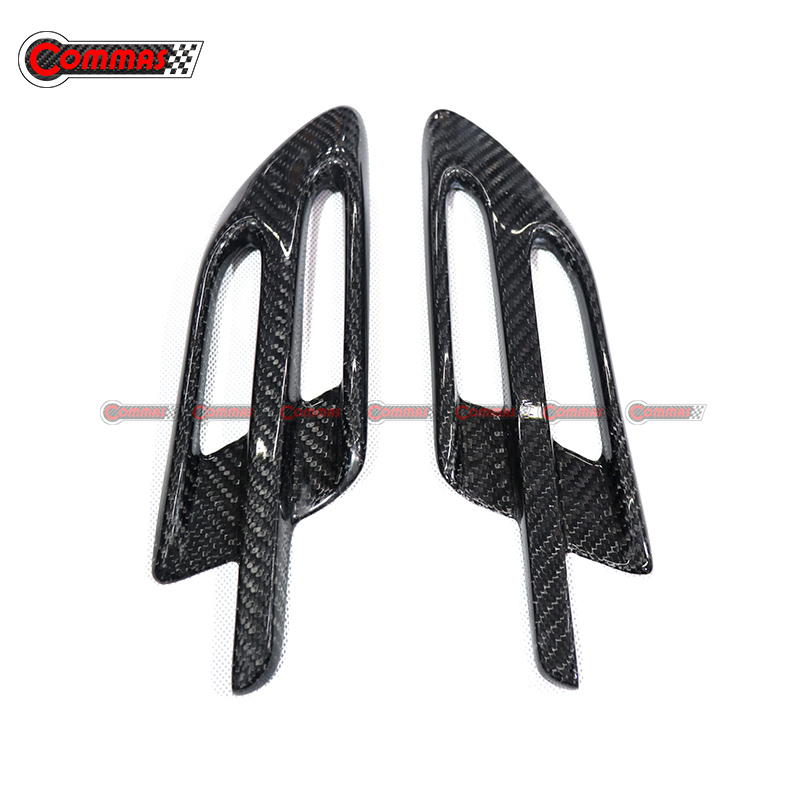 Carbon Fiber Side Air Vent Fender Trims For Bentley Bentayga W12 Limited Edition