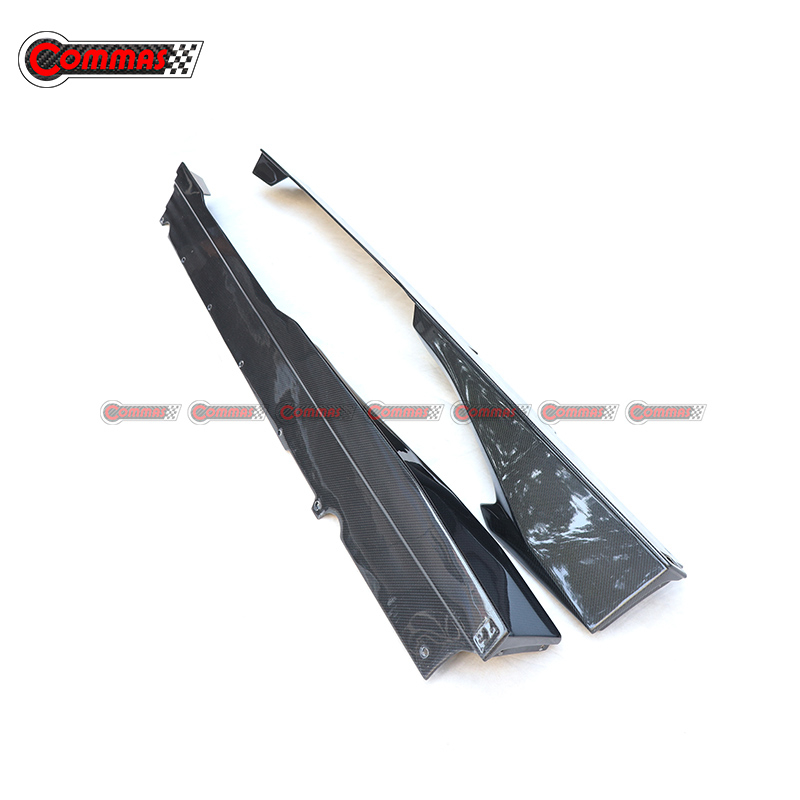 Md Style Carbon Fiber Side Skirts For Lambroghini Huracan LP610 LP580