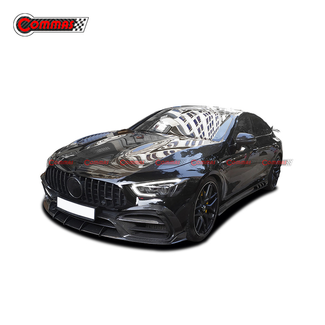 Topcar Style Carbon Fiber Side Skirts For Mercedes Benz AMG GT