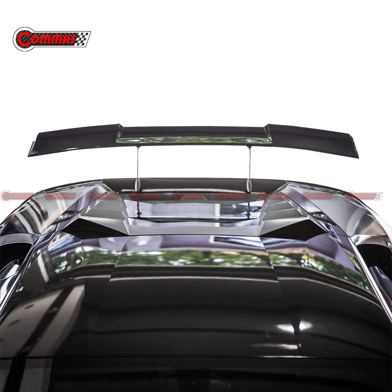 Mansory Style Carbon Fiber Rear Trunk Engine Hood Cover For Lambroghini Huracan LP610