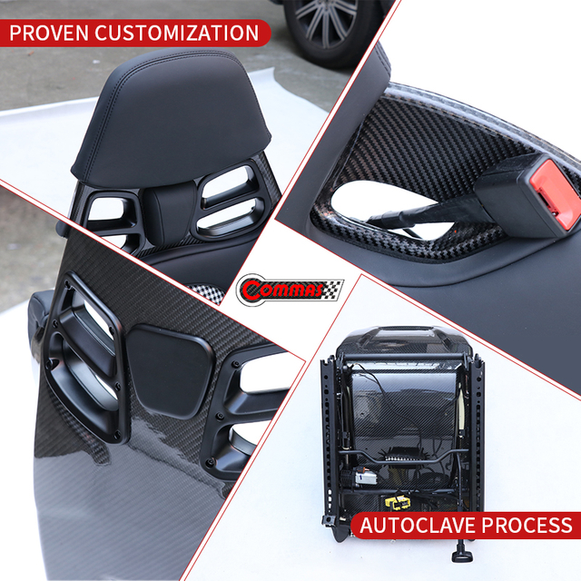 Porsche 718 911 Upgrade GT3RS dry carbon fiber seats