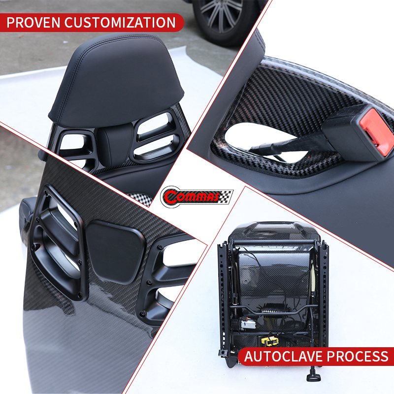Porsche 718 911 Upgrade GT3RS dry carbon fiber seats