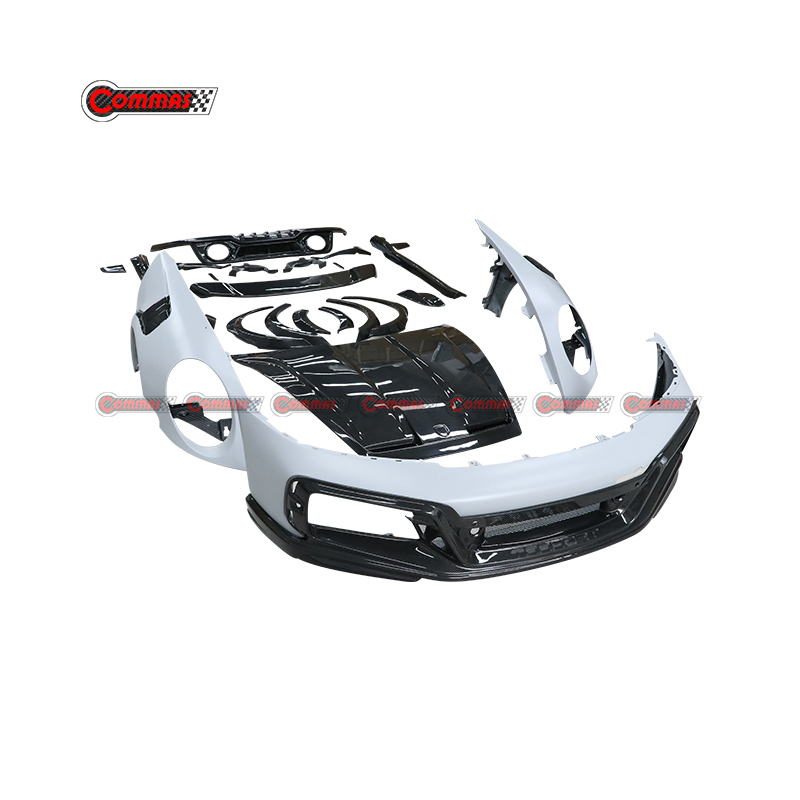 Porsche 911 992 turbos techart carbon fiber body kit