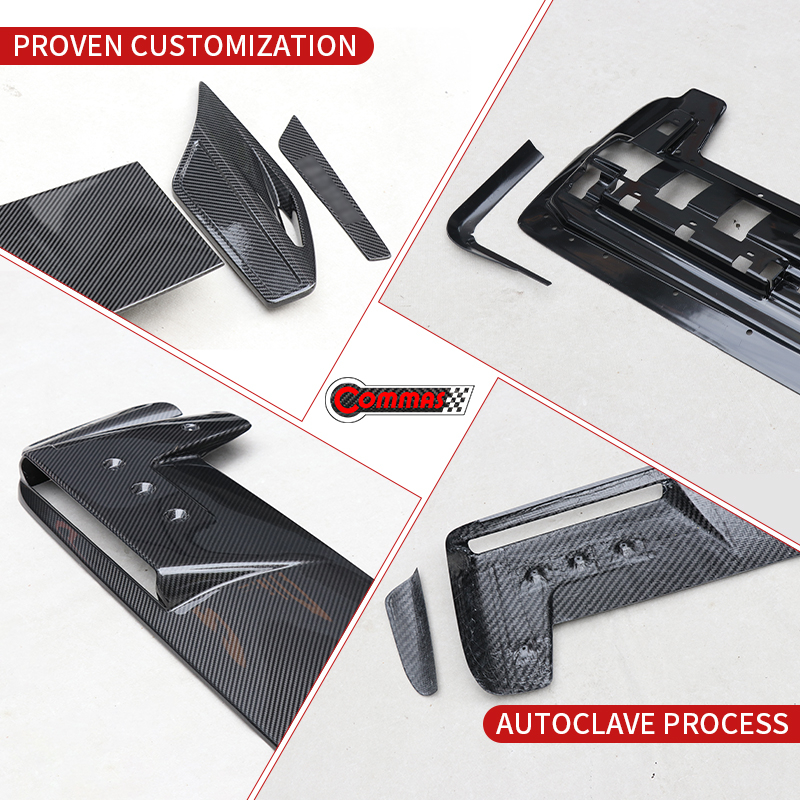 2025 Mercedes-benz G-Class W465 brabus G800 dry carbon fiber bodykit