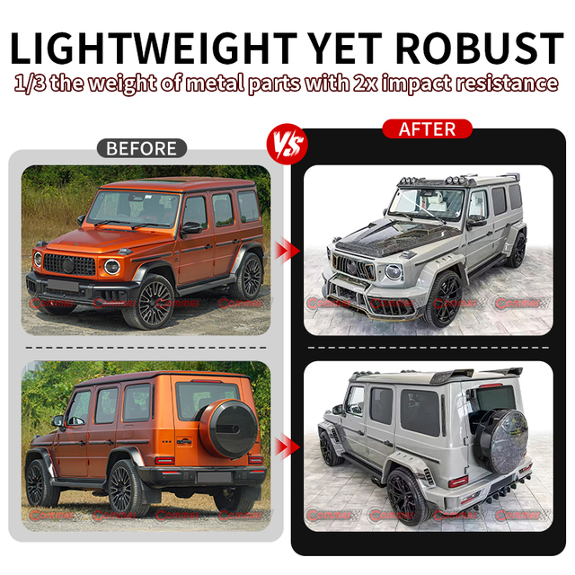 Mercedes-benz G-Class W465 mansory dry carbon fiber bodykit