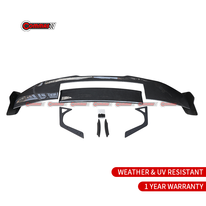 Lotus emira modified monotek II bodykit dry carbon fiber high wing rear spoiler