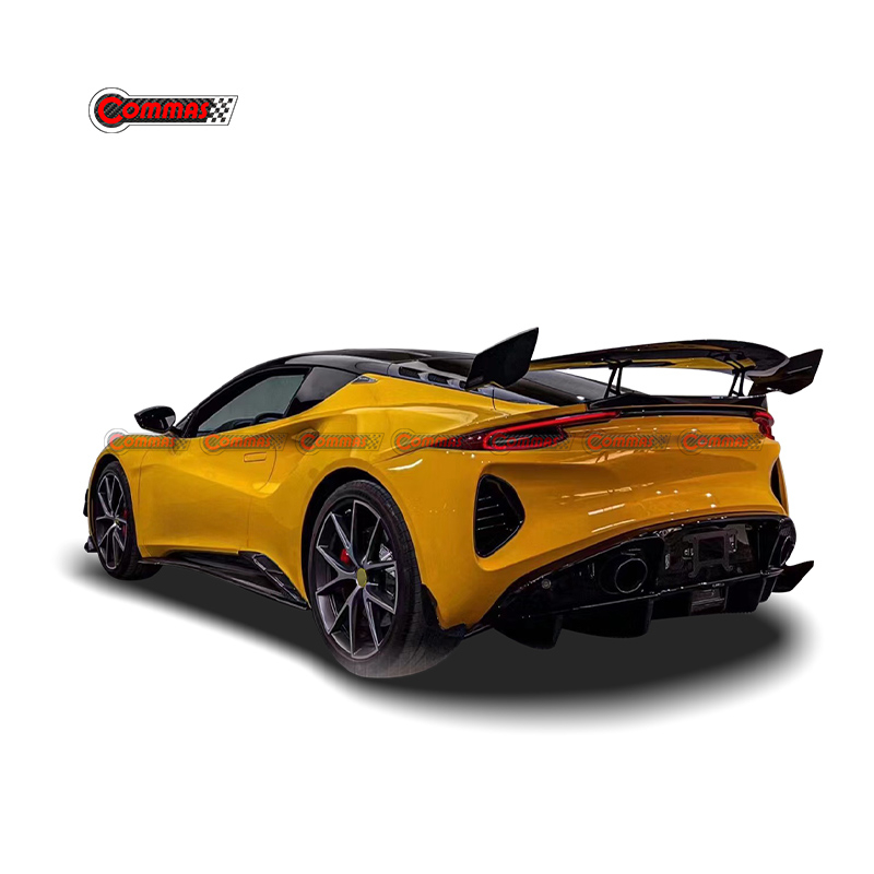 Lotus Emira Monotek dry carbon fiber Satin texture bodykit