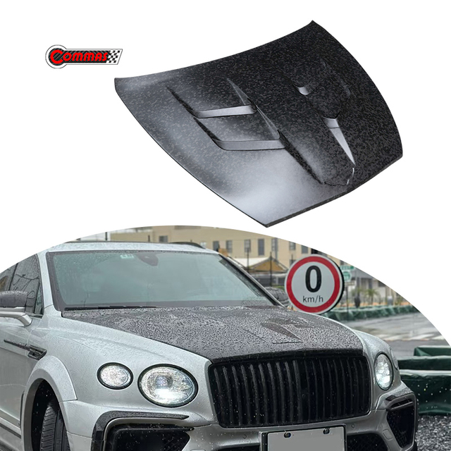 2020-2024 Bentley Bentayga mansory dry carbon fiber hood