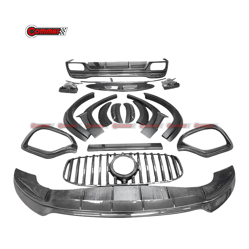 2020-2022 Mercedes-benz GLS63 X167 Larte carbon fiber body kit