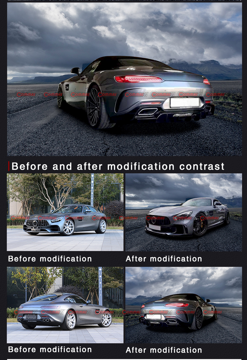 pd style bodykit mercedes benz amg gt