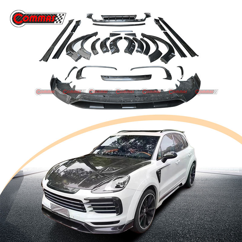 Porsche Cayenne 9Y0 Dry Carbon Fiber Body Kit