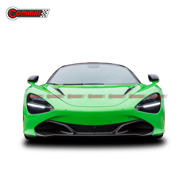 Carbon Fiber Engine Inlet Air Intake Hood Vents Trim For Mclaren 720S