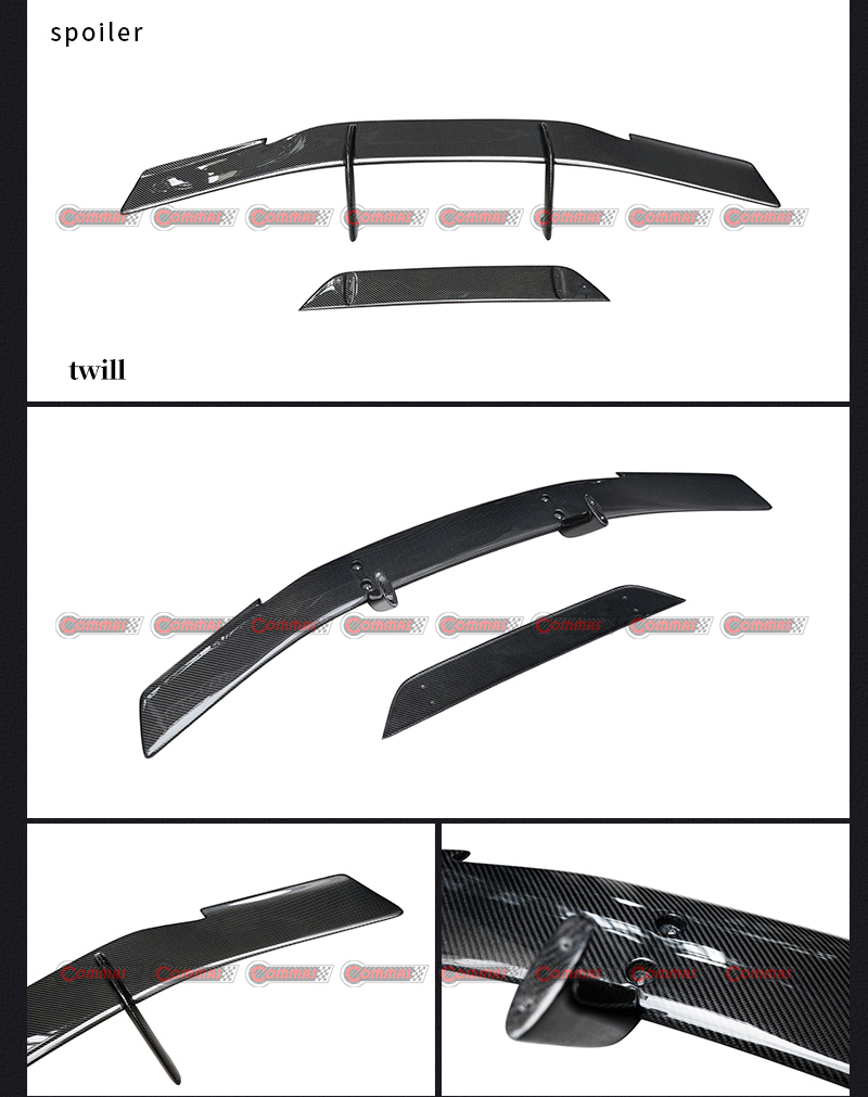 Lamborghini Huracan Lp610 Dry Carbon Fiber Rear Wing