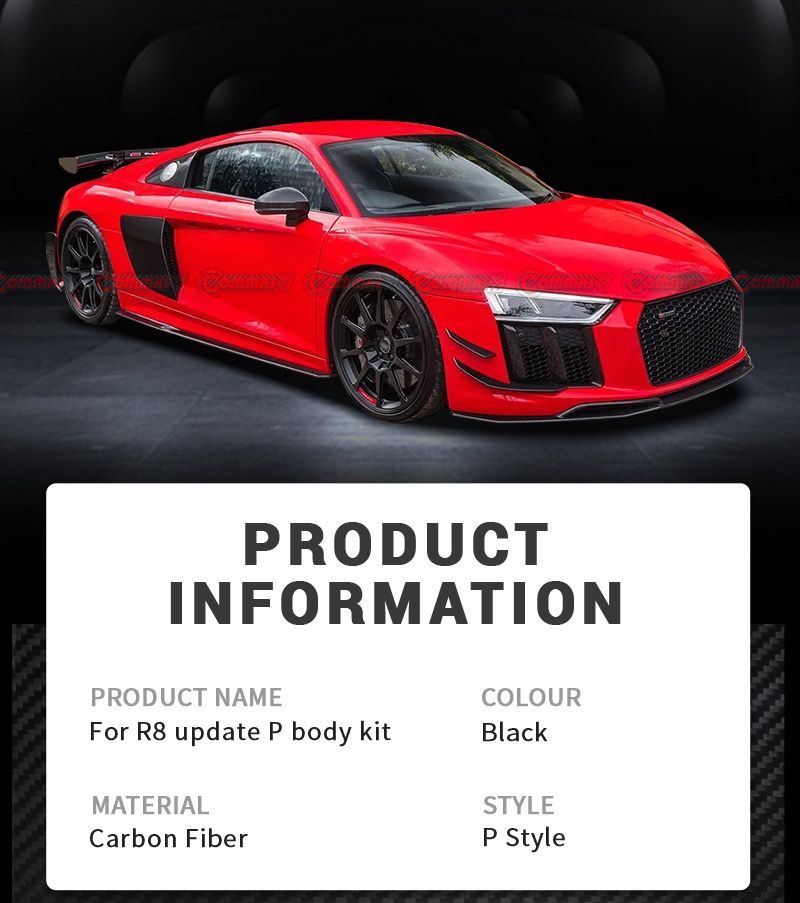 Audi R8 Carbon Fiber Body Kit