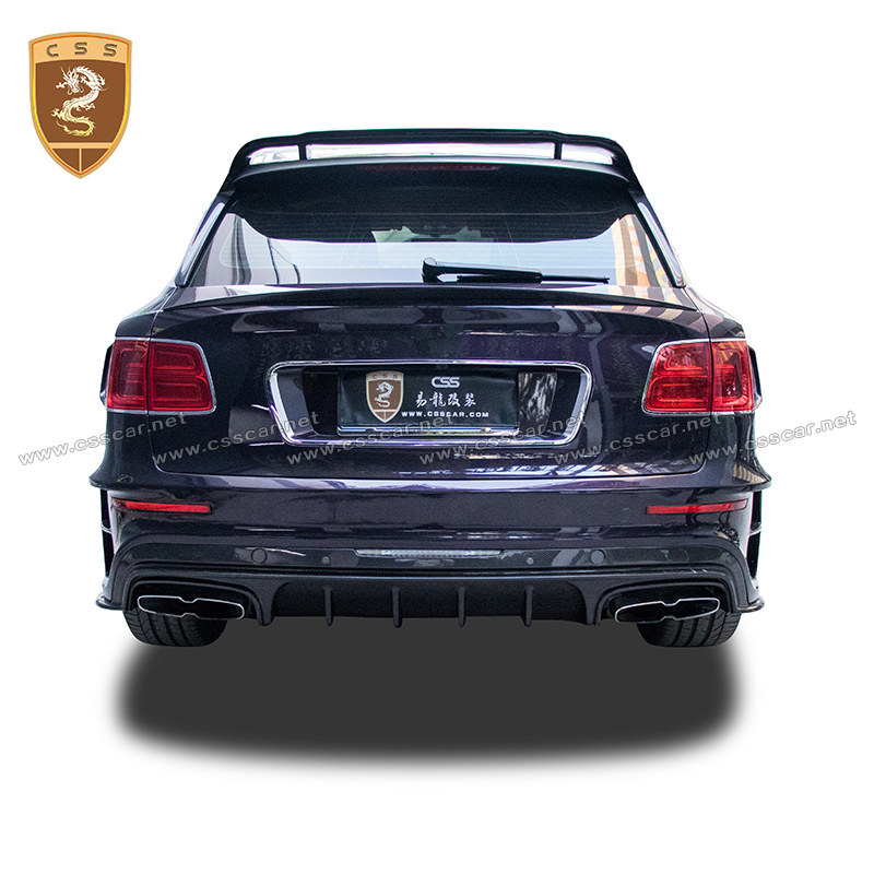 Mansory Style Front Bumper Side Skirts Engine Cover Body Kit for Bently Bentayga