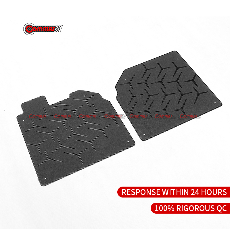 Lamborghini Aventador LP700 SVJ dry carbon fiber foot mat