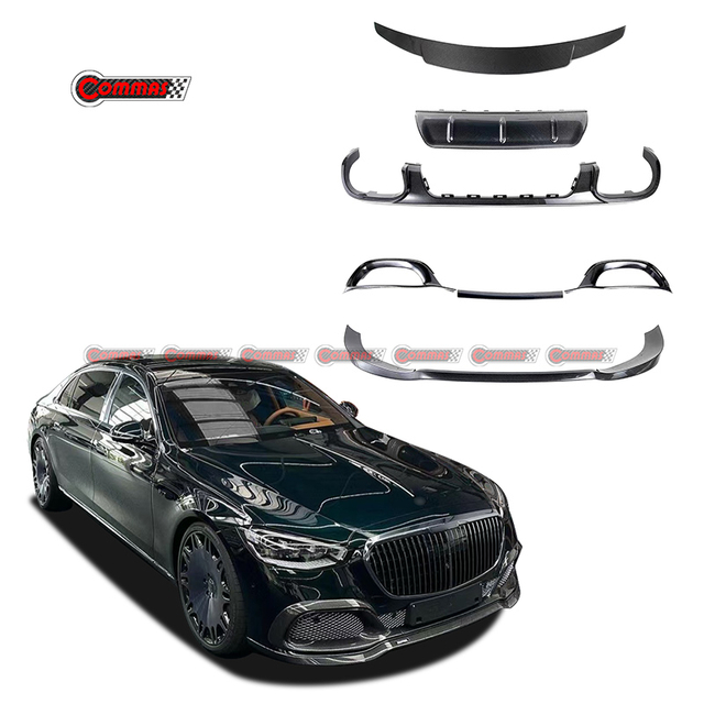 Mercedes-benz S-Class W223 Maybach brabus dry carbon fiber bodykit
