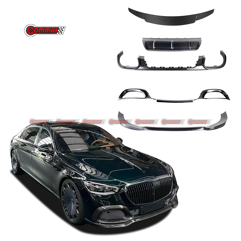 Mercedes-benz S-Class W223 Maybach brabus dry carbon fiber bodykit