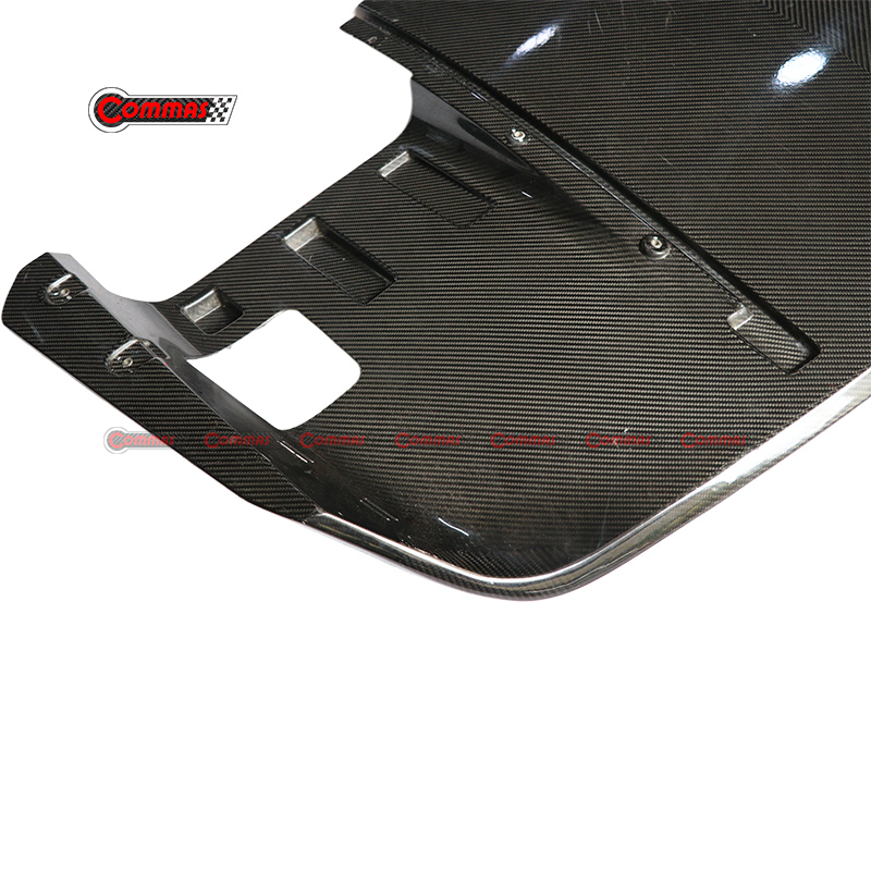 2019-2023 Aston Martin DBS Rear Bumper Carbon Fiber Lower Diffuser