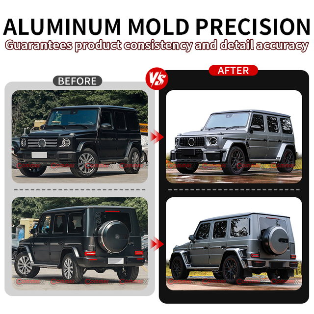 Mercedes-benz G-Class W464 upgrade to W465 brabus bodykit