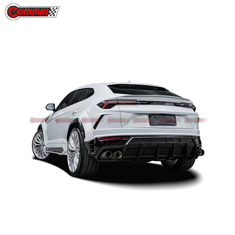 Lamborghini URUS upgraded to 1016 dry carbon fiber wide bodykit