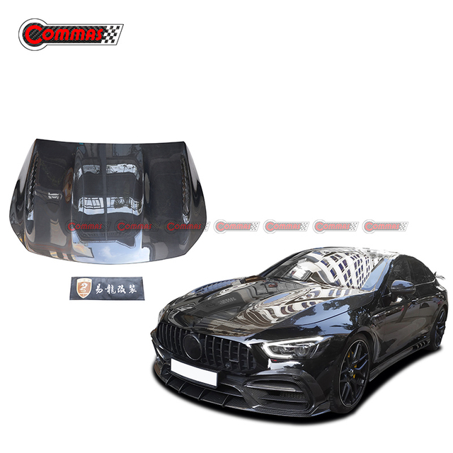 Topcar Style Carbon Fiber Engine Cover Hood For Mercedes Benz AMG GT50 GT53 GT63