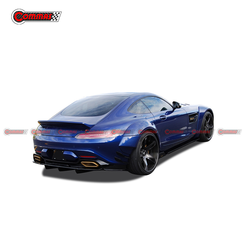 PD Style Carbon Fiber Rear Wing Spoiler For Mercedes Benz AMG GT