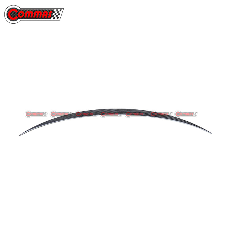 Amg Style Carbon Fiber Rear Ducktail Spoiler For Mercedes Benz S Class Coupe S63