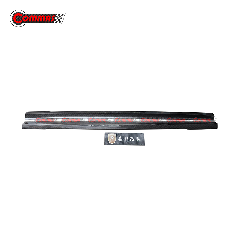 Mansory Style Dry Carbon Fiber Side Skirts For Mercedes Benz S Class W223