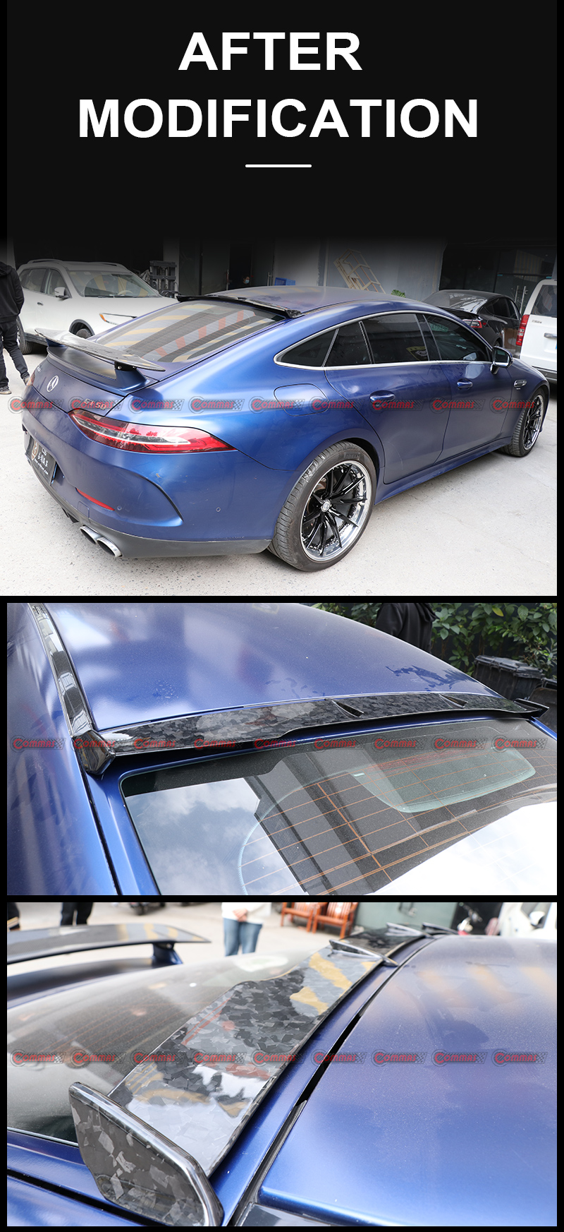 larte roof wing mercedes benz amg gt