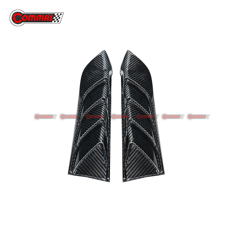 Topcar Style Carbon Fiber Fender Air Vents For Mercedes Benz AMG GT50 GT53 GT63s