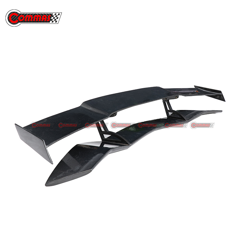 DMC Style Carbon Fiber LP700 Rear Double Deck Spoiler Wing For Lamborghini Aventador