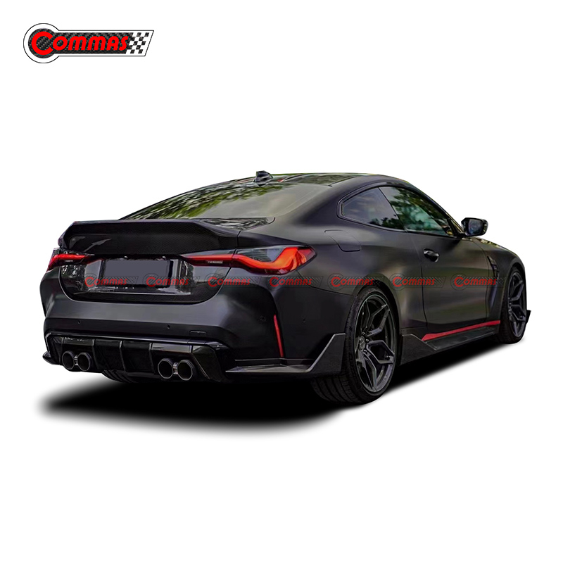 BMW M4 G82 G83 CSL Style Dry Carbon Fiber Rear Trunk