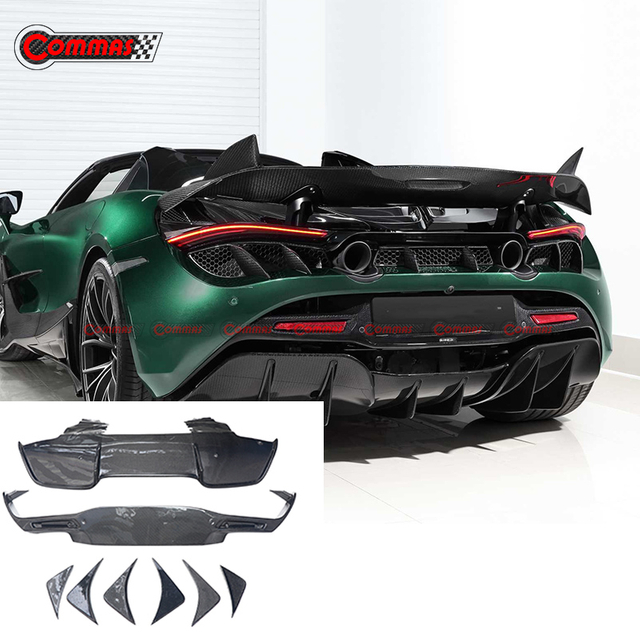 Carbon Fiber Topcar Rear Diffuser Lip For Mclaren 720S