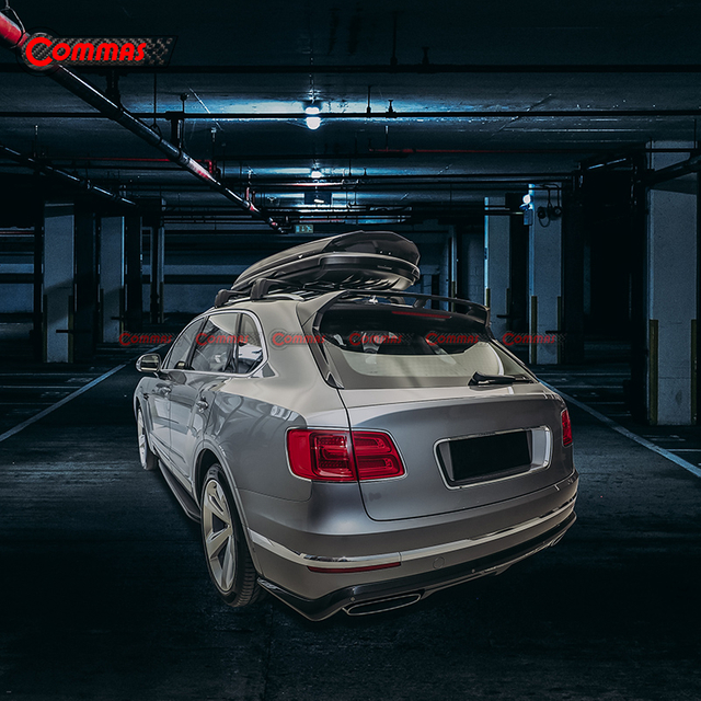 Carbon Fiber W12 Limited Edition Rear Bumper Diffuser Lip For Bentley Bentayga