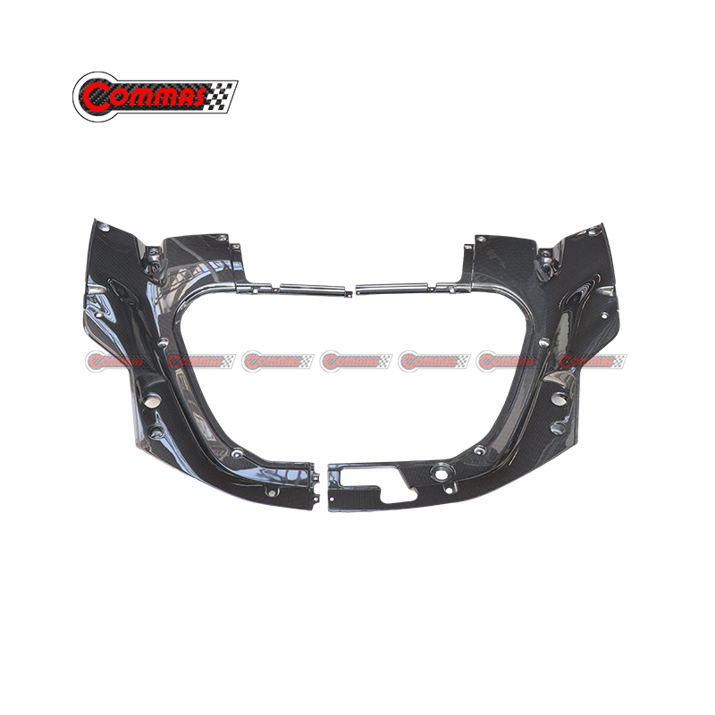 Ferrari SF90 dry carbon fiber luggage compartment interior trim