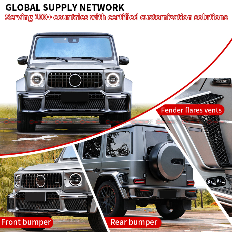 2025 Mercedes-benz G-Class W465 brabus G800 dry carbon fiber bodykit