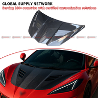 2020-2024 Chevrolet Corvette C8 Z06 JC carbon fiber hood