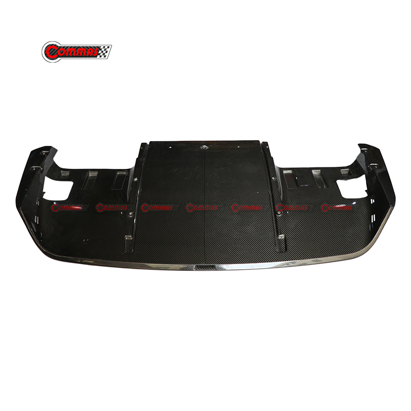 2019-2023 Aston Martin DBS Rear Bumper Carbon Fiber Lower Diffuser
