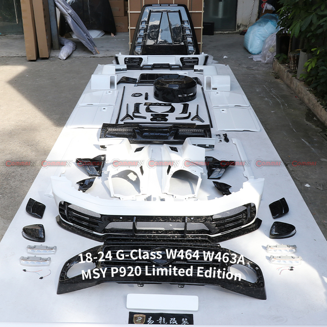 Mercedes-benz G-Class W463A and W464 modified with msy Limited edition P920 body kit