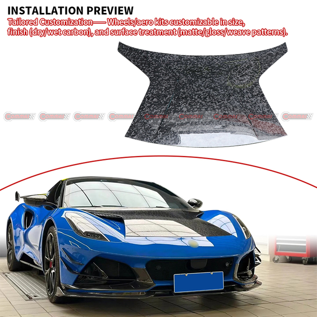 Lotus emira monotek dry carbon fibermonotek