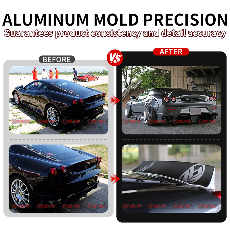 Ferrari F430 upgrade to LP wing rear spoiler