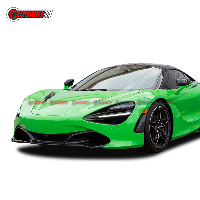 Carbon Fiber Engine Inlet Air Intake Hood Vents Trim For Mclaren 720S